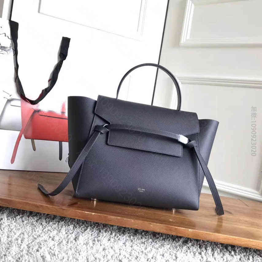 赛琳Celine Micro Belt 手掌纹手袋鲶鱼包 27CM