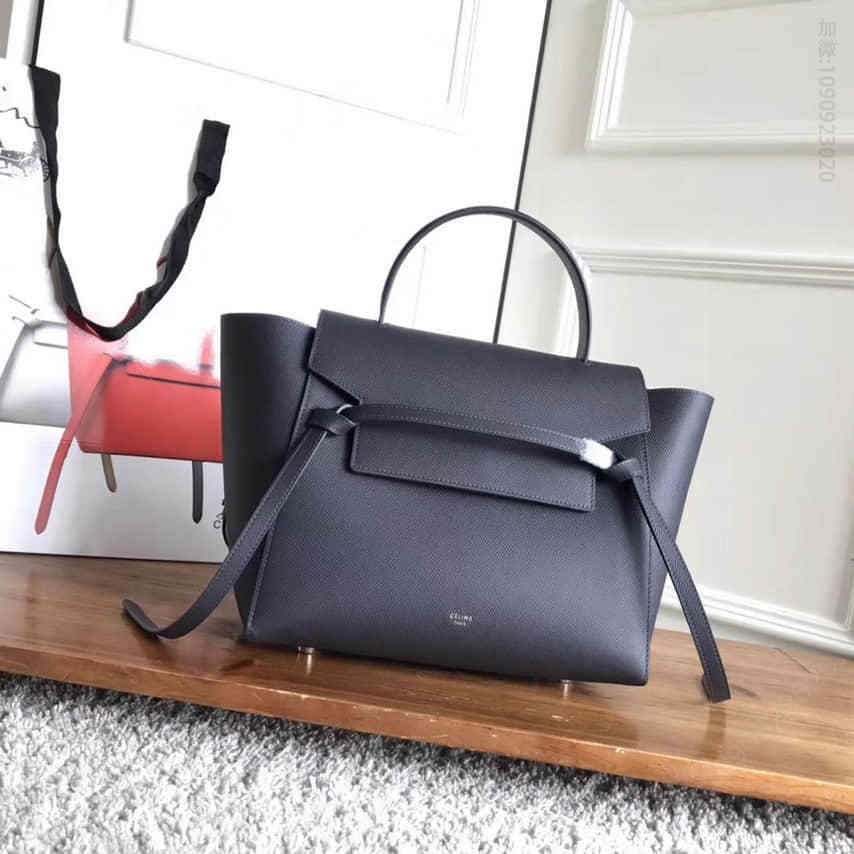 赛琳Celine Micro Belt 手掌纹手袋鲶鱼包 27CM