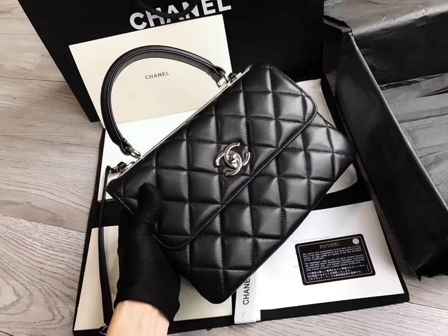 Chanel/香奈儿 trendy cc 经典手柄菱格女包 单肩链条包
