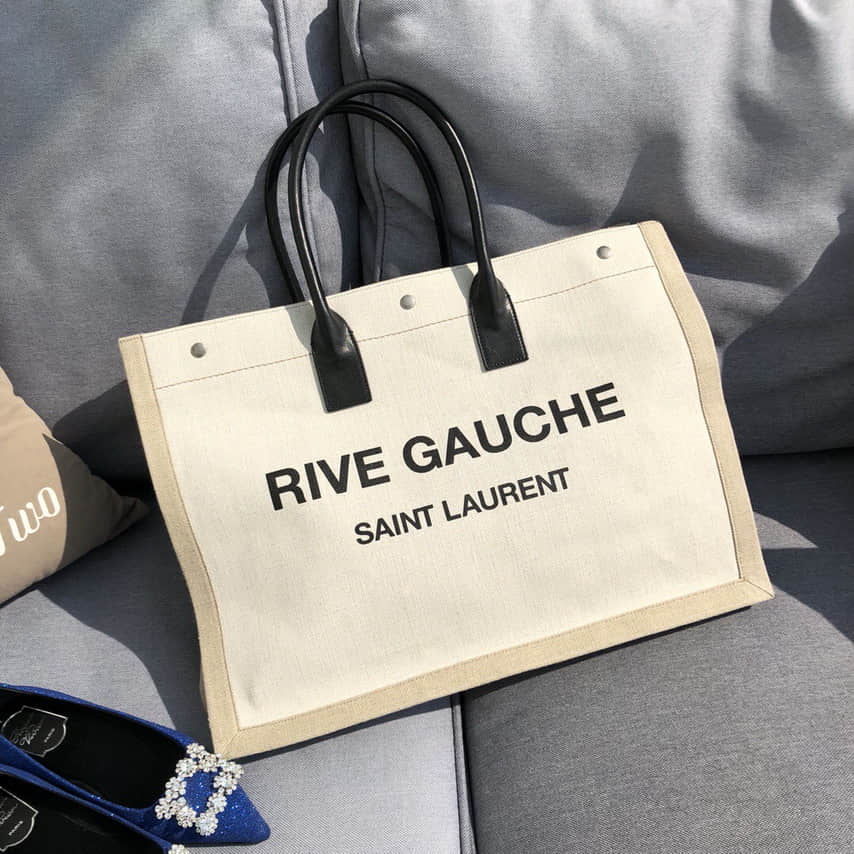 高仿圣罗兰购物袋 圣罗兰购物袋 YSL/圣罗兰Rive Gauche Tote Bag左岸购物袋 499290 