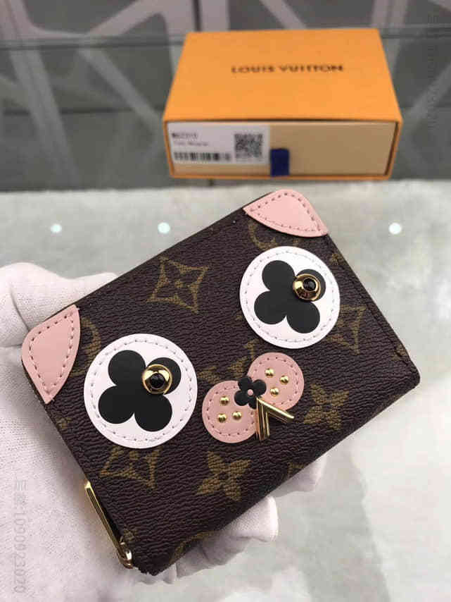 路易威登LV 小狗图案ZIPPY拉链零钱包 M62310