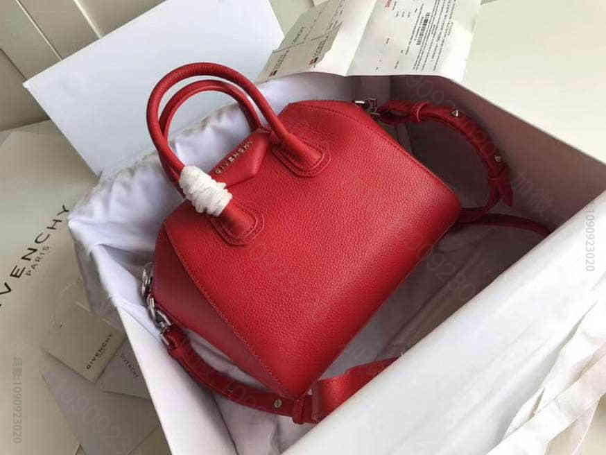 法国品GIVENCHY 经典款Antigona tote 小号手提女包 大红