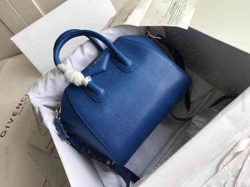 法国品GIVENCHY 经典款Antigona tote 小号手提女包 蓝色