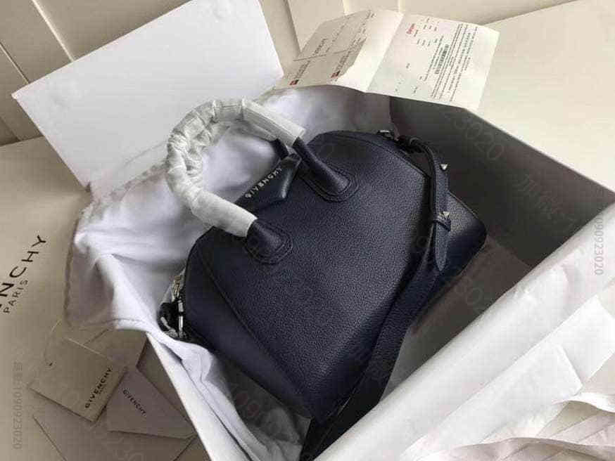 法国品GIVENCHY 经典款Antigona tote 小号手提女包 宝蓝
