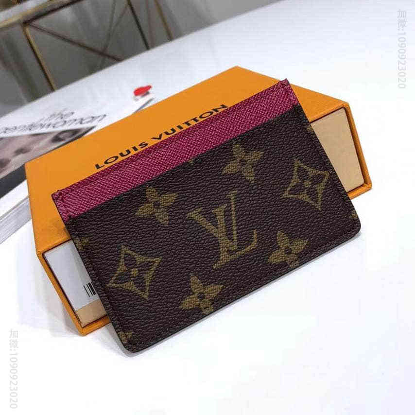 LV路易威登Monogram 帆布制卡片夹M60703
