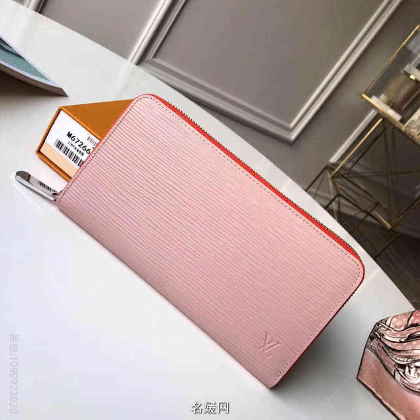 LV/路易威登 配色水波纹Zippy拉链钱夹 M67266