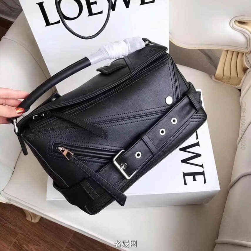 LOEWE罗意威2023新款Puzzle blker bag几何包朋克风 L...