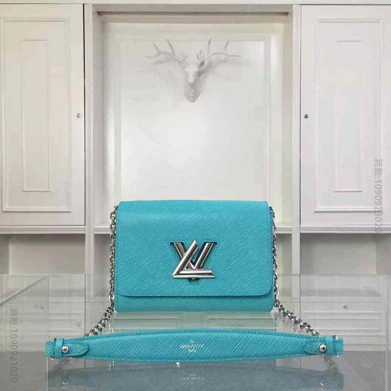 Louis Vuitton LV50271 独特转锁 弧形底座 浅绿 国外中...