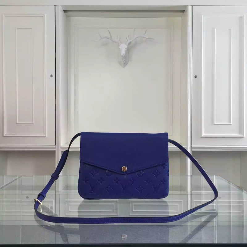 Louis Vuitton Twinset手袋 LV50184 时尚设计 蓝...