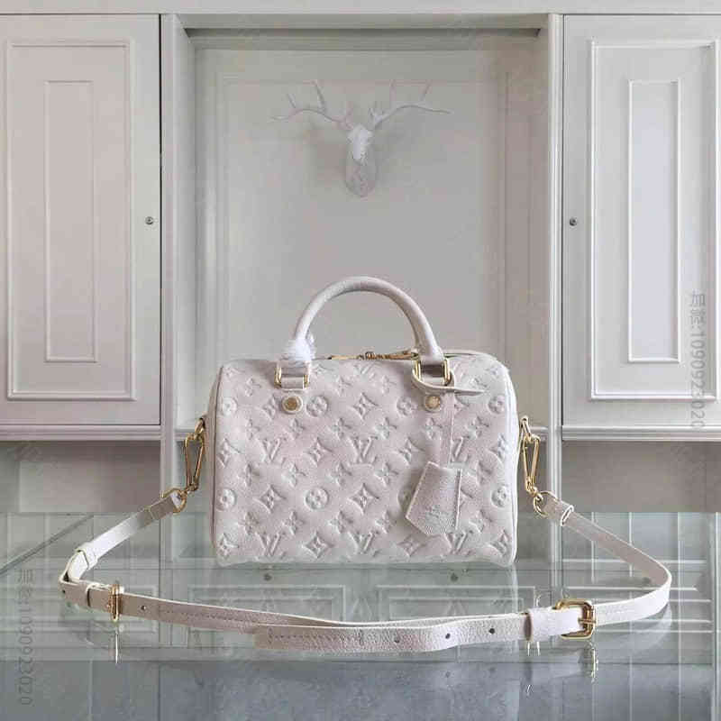 M91337_LV女士手提包 Louis Vuitton M91337 白云皮具城 白色 精仿包包厂家货源 高仿LV网站