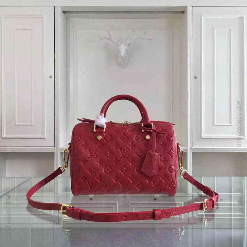 Louis Vuitton M91337 玫红 高精仿包包微信