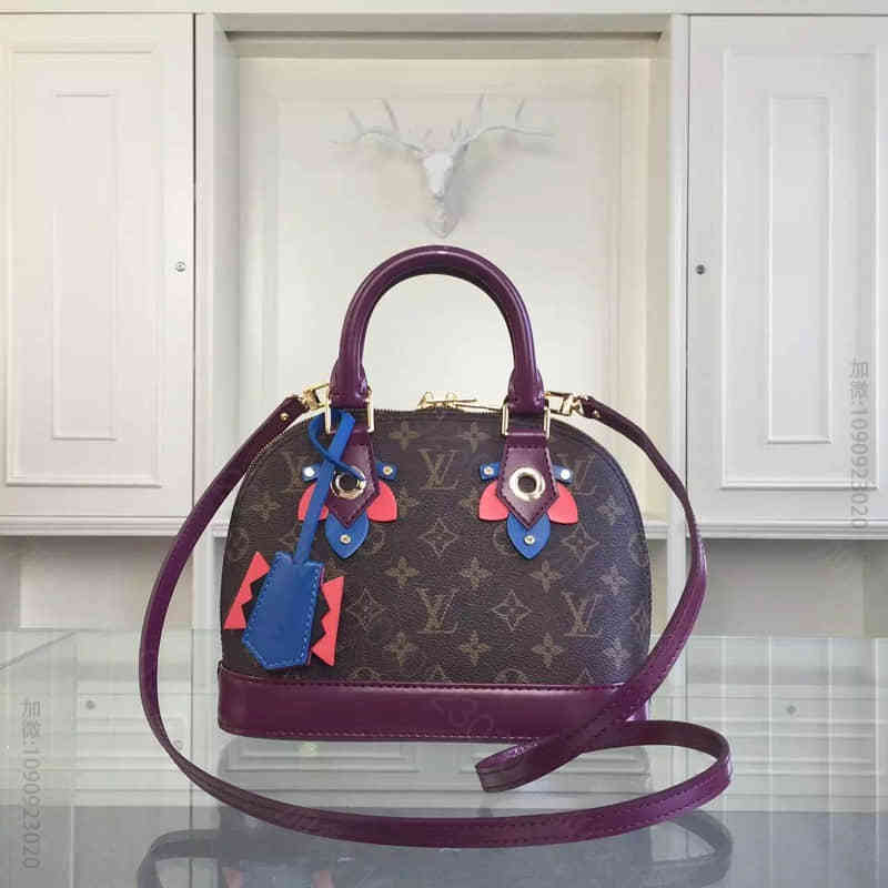 LV M41659 收藏版小号Alma PM 假日礼物首选 法国爱马仕精仿包...