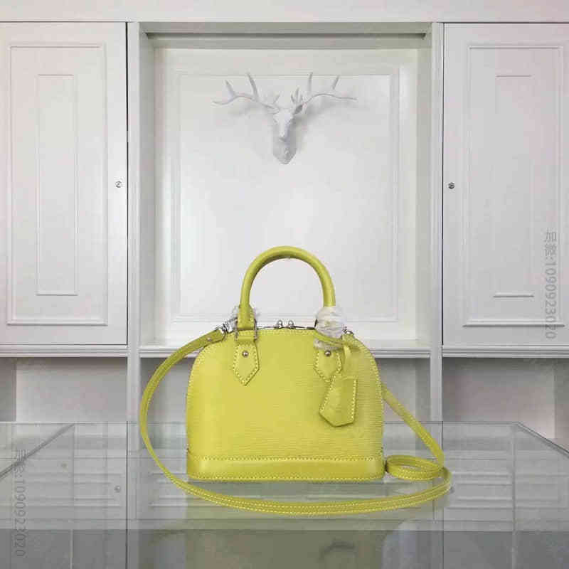 Louis Vuitton LV40301 柠檬黄 水波纹贝壳包小号25cm...