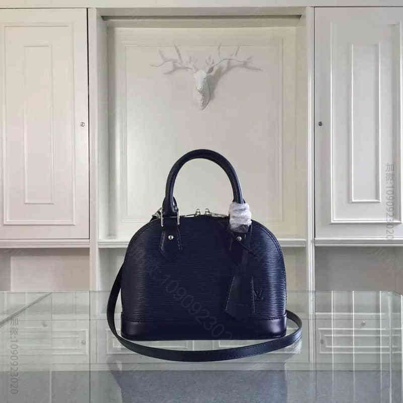 Louis Vuitton LV40301 深蓝 水波纹贝壳包 最好的高仿包...