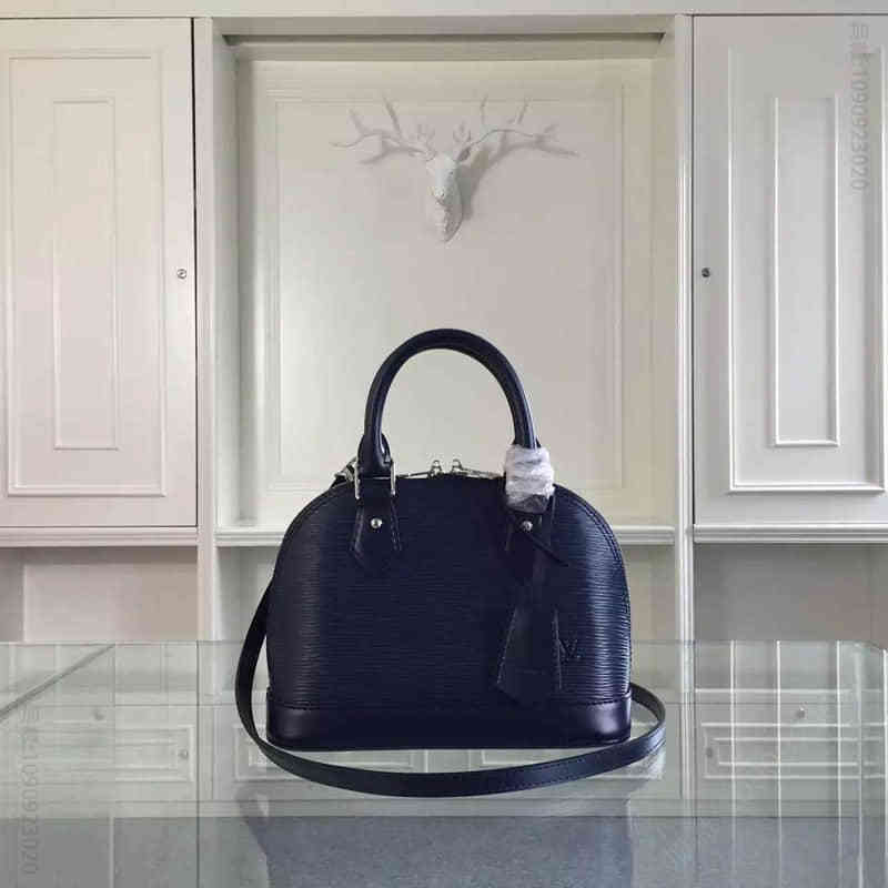 Louis Vuitton LV40301 深蓝 水波纹贝壳包 最好的高仿包包