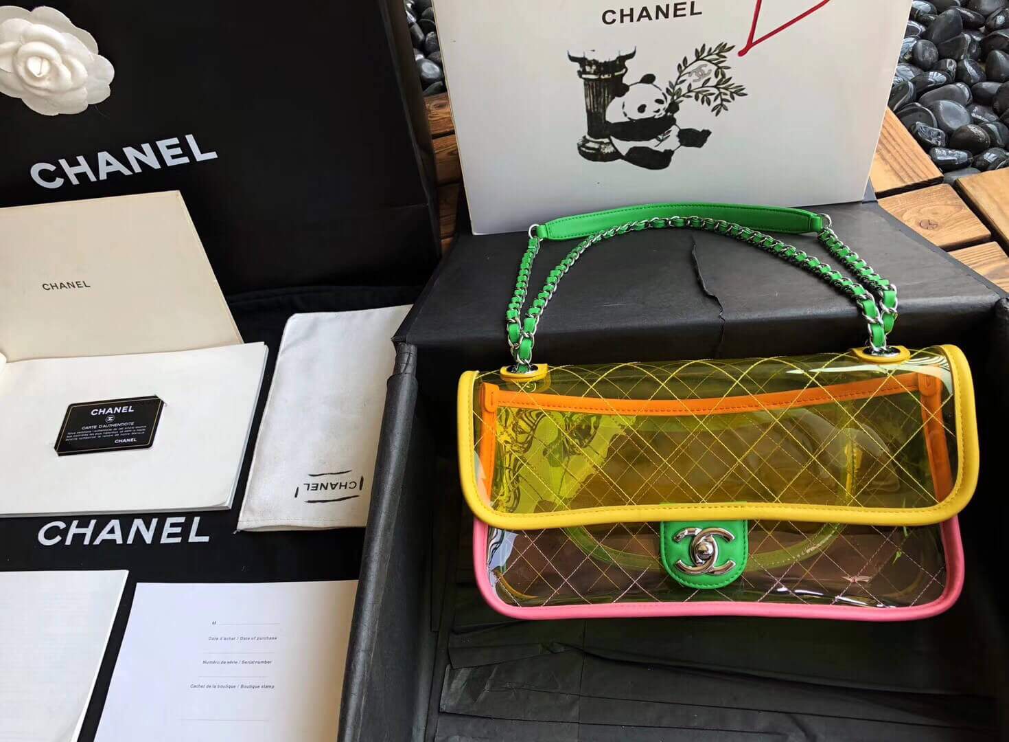 香奈儿（Chanel）CF 果冻包/透明包