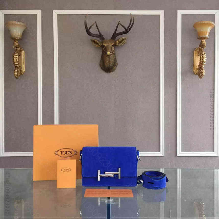 TODS61100DoubleT精灵包麂皮手袋原版包包批发