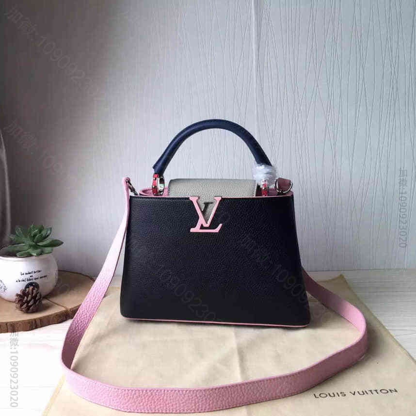 LV M94517 Capucines BB手袋 女包单肩斜跨手提包 世界顶...