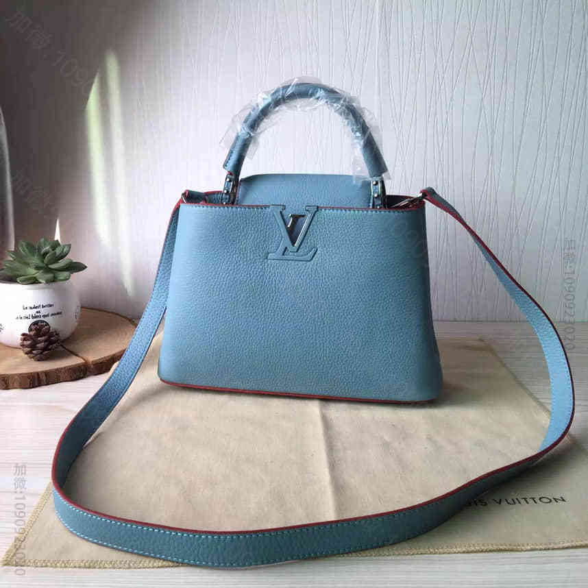 LV M94517 Capucines BB手袋 女包单肩斜跨手提包 男士顶...