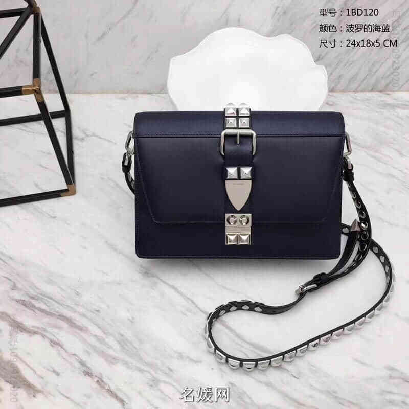 普拉达/Prada Elektra 小牛皮手袋 1BD120