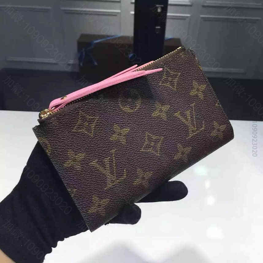 LV M61271 Monogram帆布材质 Adele紧凑型钱夹 精仿包包...