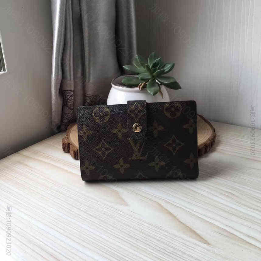 Louis Vuitton LV61674中短款钱包 Monogram 帆布...