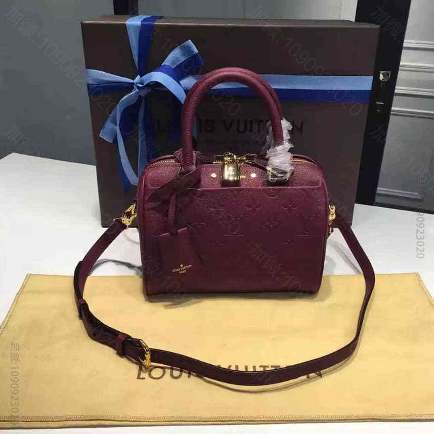 【原单】LV M42396 官网同步新款 Speedy Monogram E...