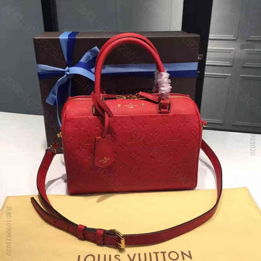 【原单】LV M42404 官网同步新款 Speedy Monogram E...