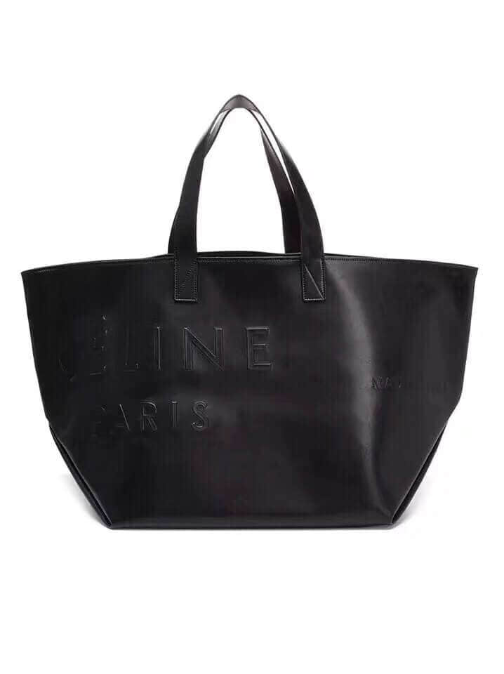 原单赛琳女士购物袋 赛琳女士购物袋 Celine/赛琳 18年新款 logo字饰 沙滩包购物袋造型包 