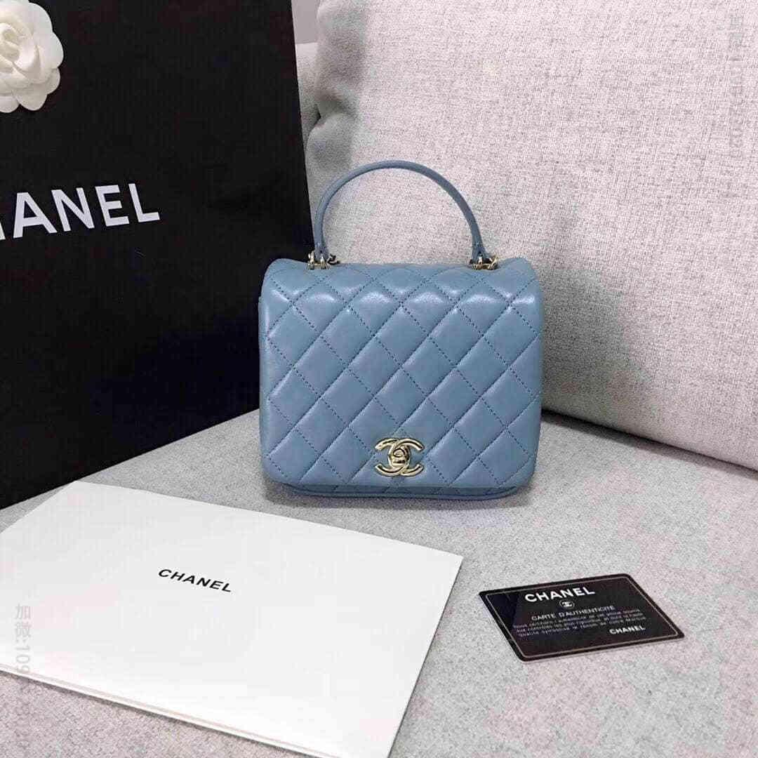 Chanel/香奈儿 18年新款三层风琴包