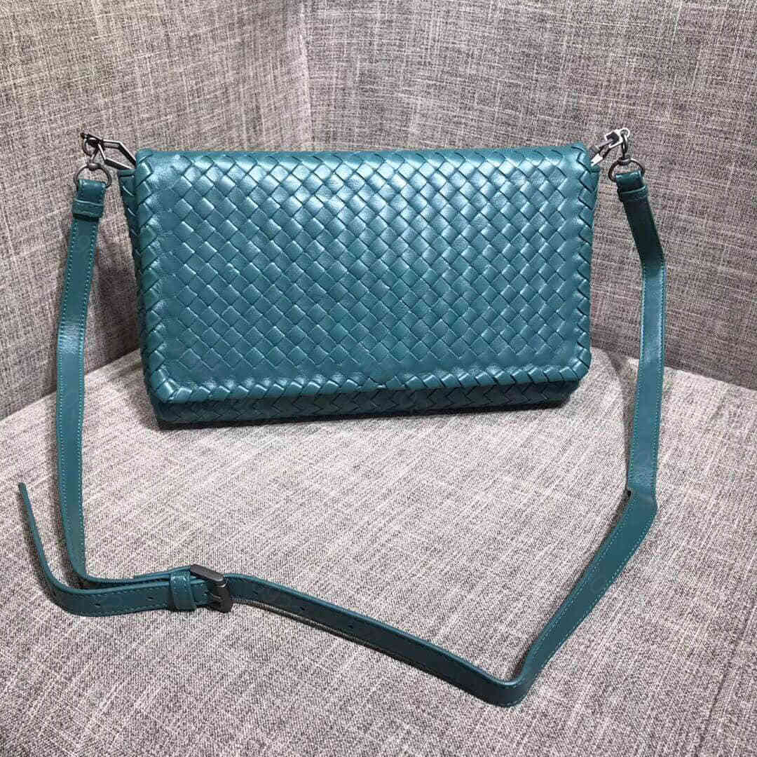 葆蝶家（BottegaVeneta） BV intrecciato羊皮编织斜...