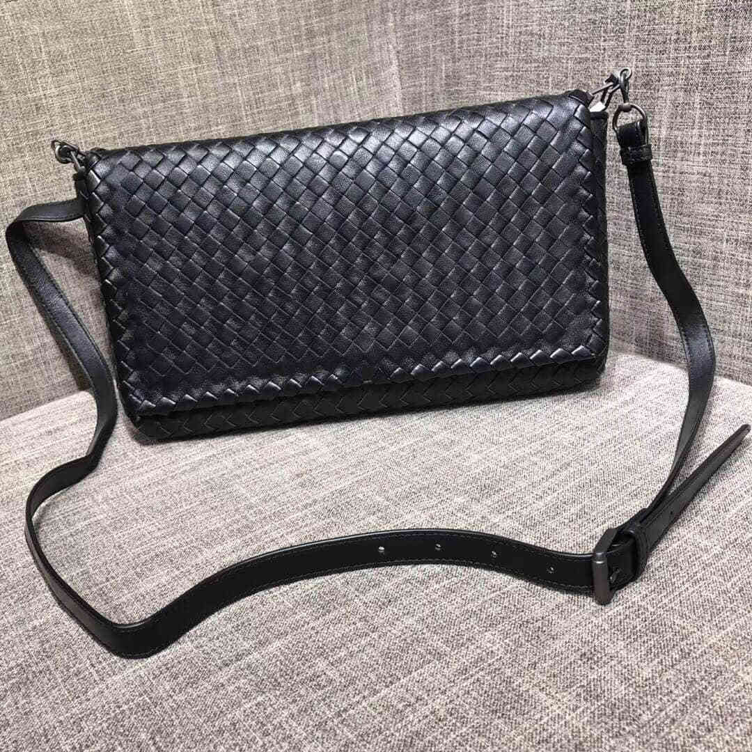 葆蝶家（BottegaVeneta） BV intrecciato羊皮编织斜挎小包 MS3887