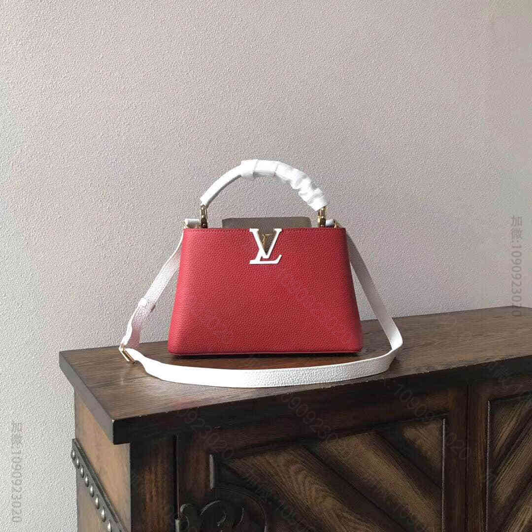 LV/路易威登 最新配色Capucines小号手袋