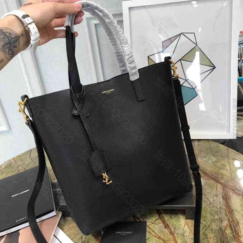 YSL/圣罗兰 18新款SHOPPING真皮小肩包 498612