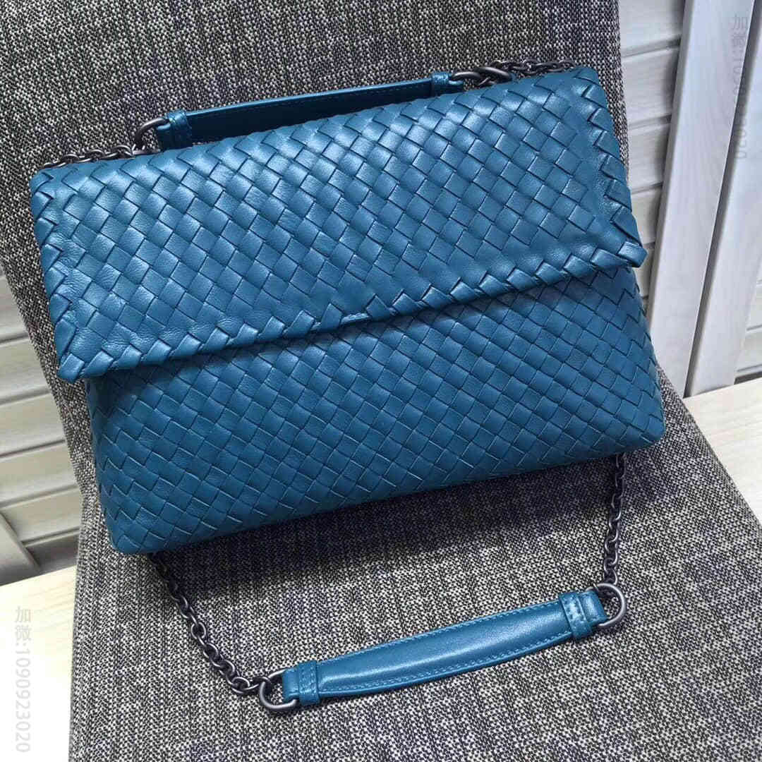 葆蝶家（BottegaVeneta） BV 羊皮编织Olimpia手袋 MS9987