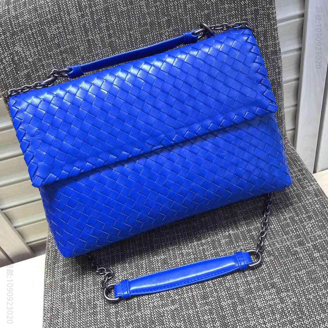 葆蝶家（BottegaVeneta） BV 羊皮编织Olimpia手袋 MS9987