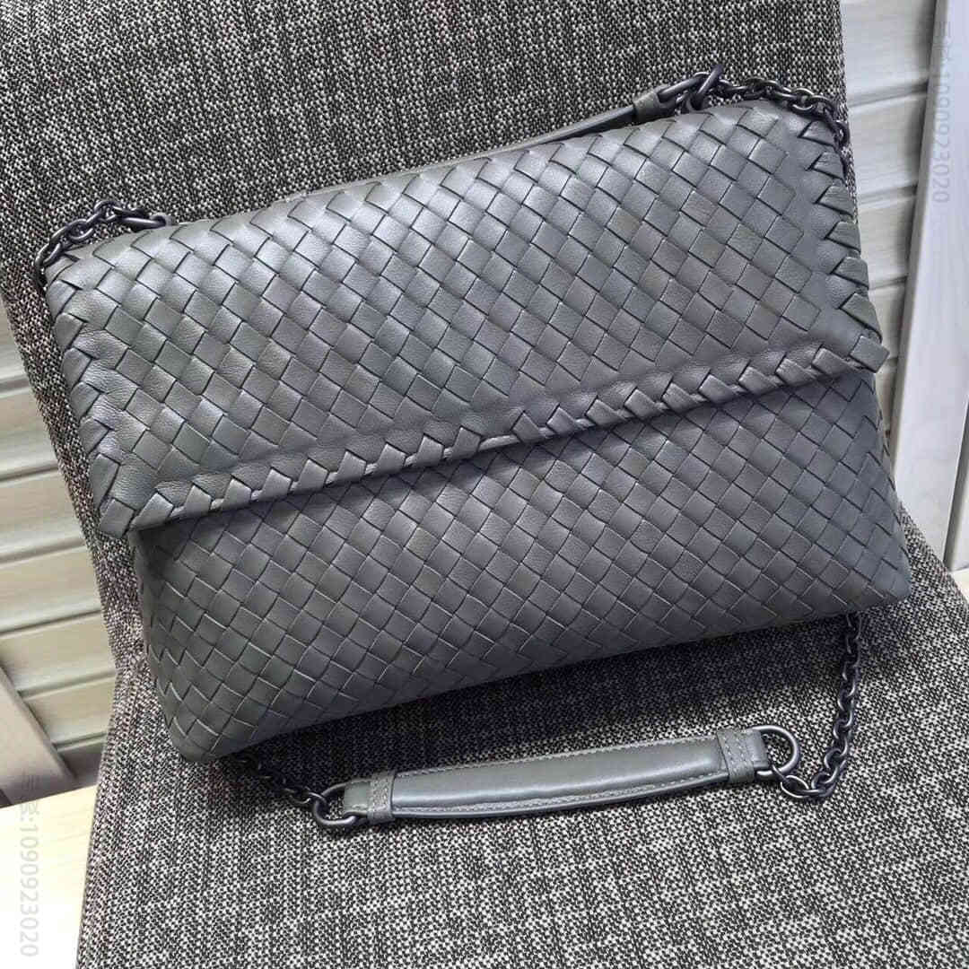 葆蝶家（BottegaVeneta） BV 羊皮编织Olimpia手袋 MS9987