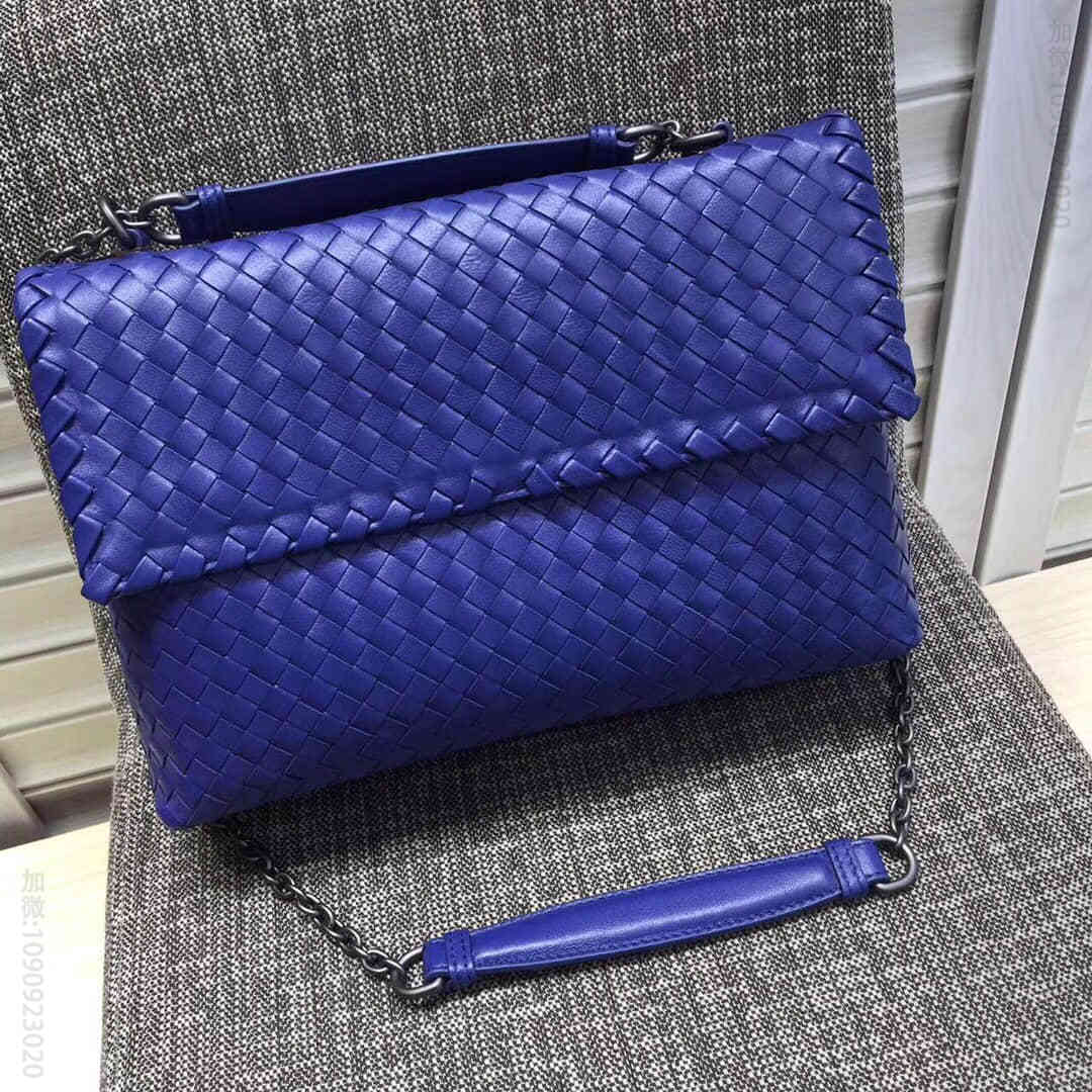 葆蝶家（BottegaVeneta） BV 羊皮编织Olimpia手袋 MS9987