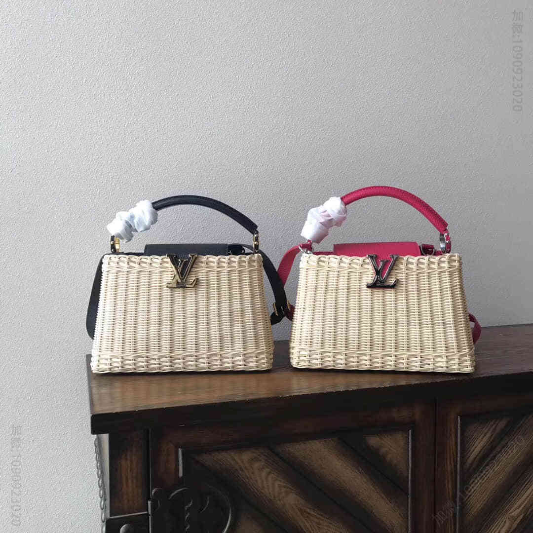 LV/路易威登 新品限量版 CAPUCINES手袋 M55011 M55009