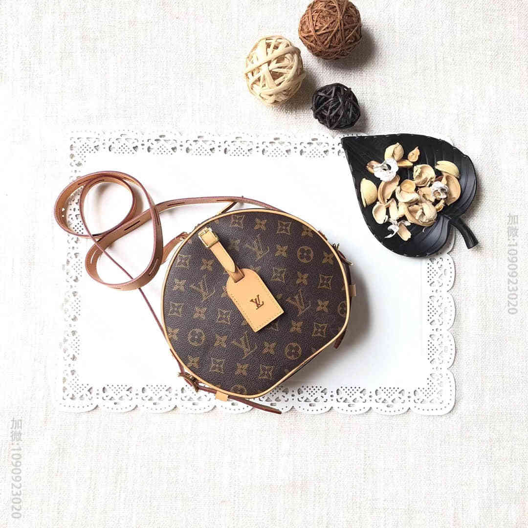 LV/路易威登 18秋冬新款Boite Chapeau Souple 圆饼包...