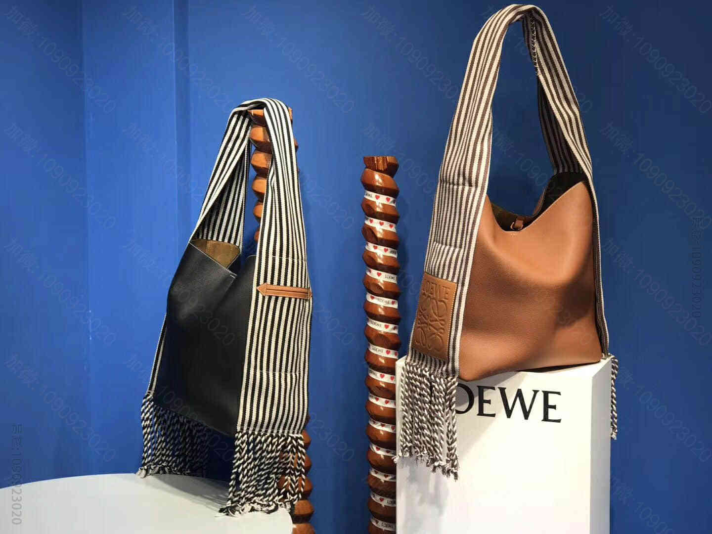 Loewe Scarf Bucket Bag 天后王菲同款斜挎肩包/围巾流浪...