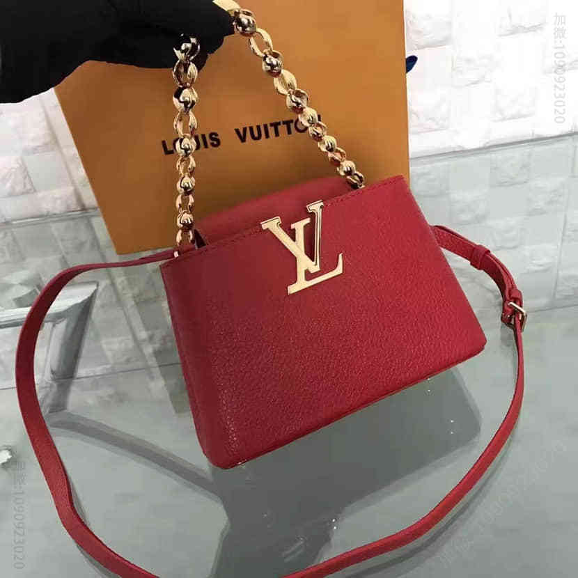 M42935 大红小可爱迷你包 LouisVuitton/LV路易威登mini capucines包包