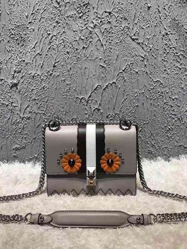 Fendi 芬迪代购 micro peekaboo迷你包 单肩包斜跨 FENDI KANI迷你卡通图案款381#