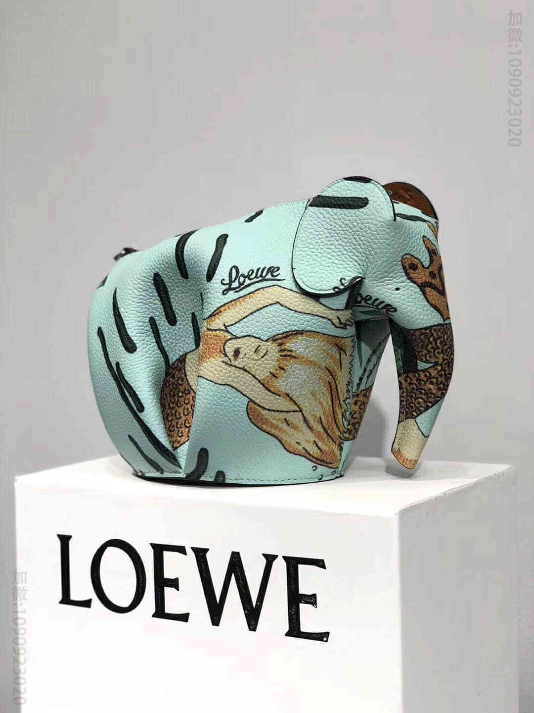 LOEWE罗意威 宋茜同款美人鱼小象包