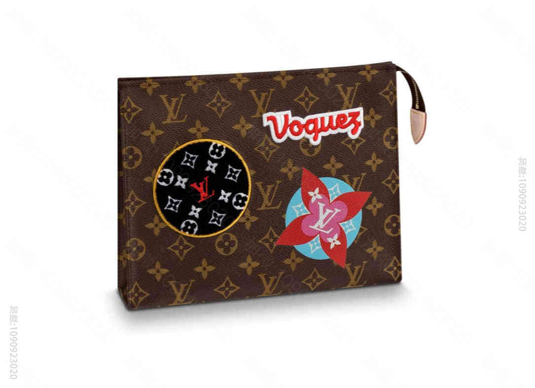 LV/路易威登 Monogram印花贴饰 26号 盥洗袋 M43997