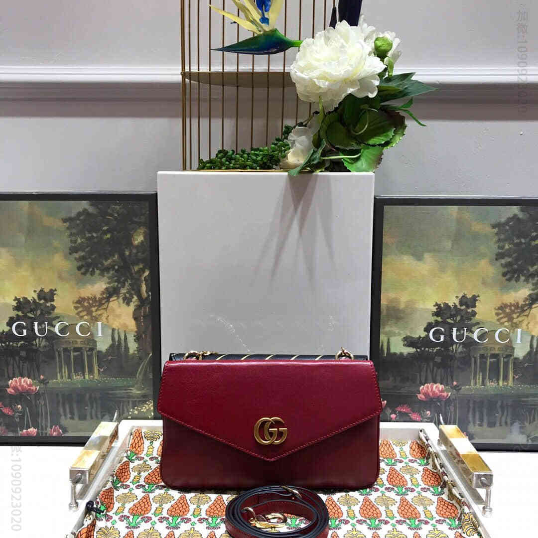 高仿古驰女士单肩包 Gucci古驰单肩包/水晶虎头中号双面肩背包 524822S 古驰女士单肩包 