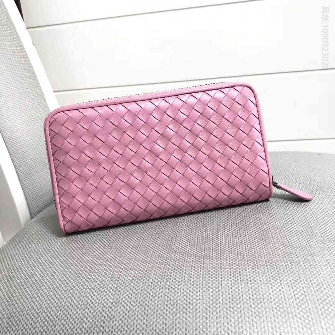 葆蝶家（BottegaVeneta） BV 编织拉链钱包 MS324869
