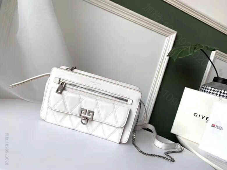 GIVENCHY/纪梵希 18年秋冬新款“Pocket”菱格长链条单肩斜跨包...