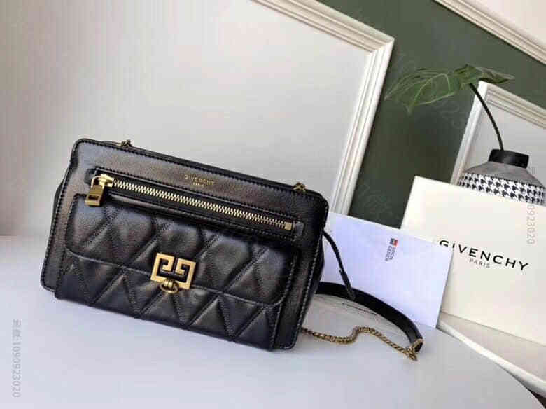 GIVENCHY/纪梵希 18年秋冬新款“Pocket”菱格长链条单肩斜跨包...