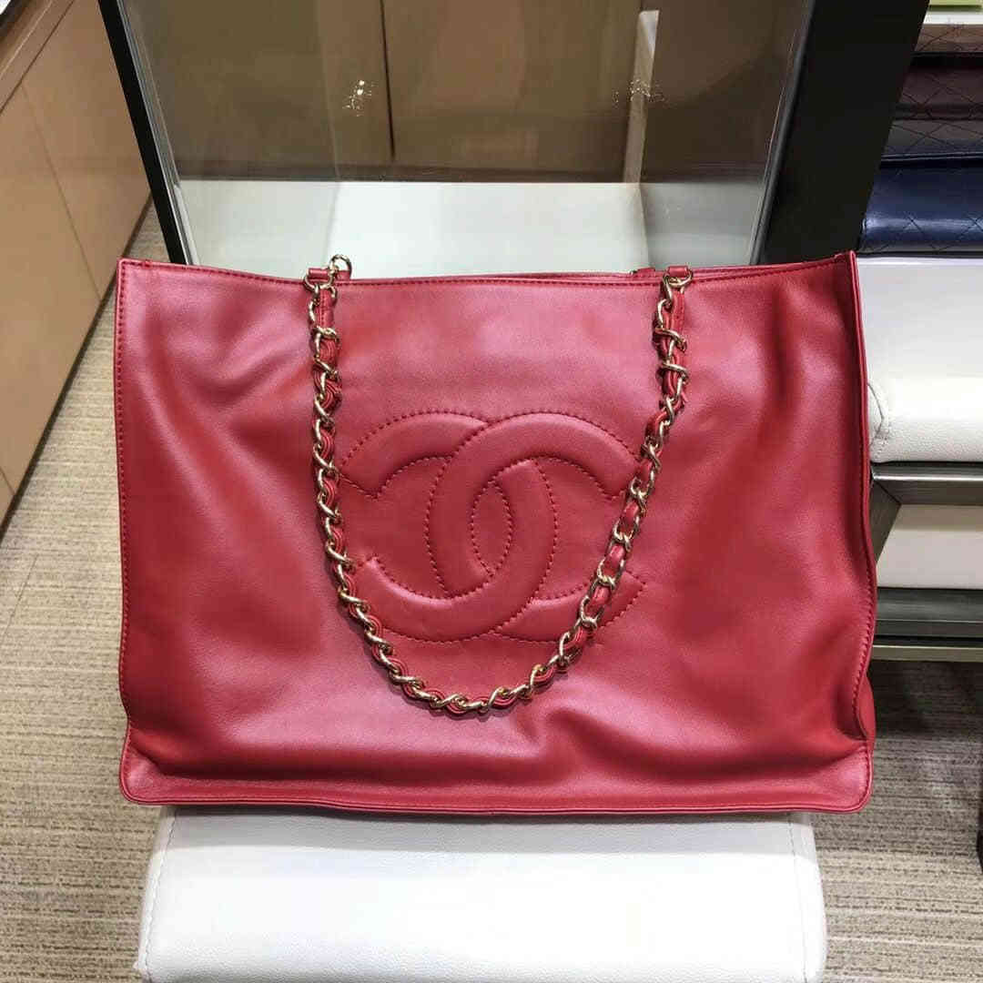 Chanel Shopping bag A078009小胎牛New18秋冬软包版GXT子母包